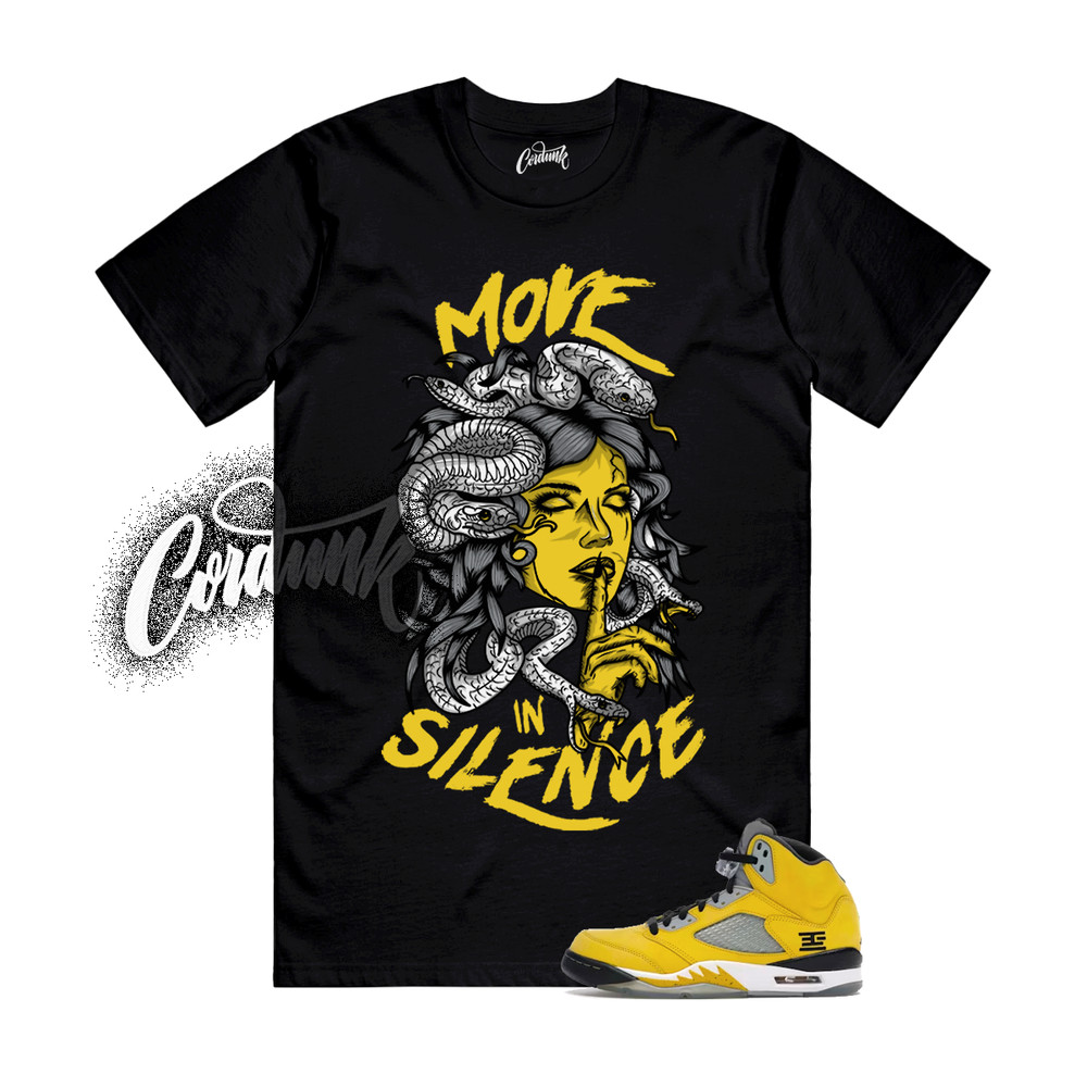 5 Tokyo Yellow Black White T Shirt Match MIS