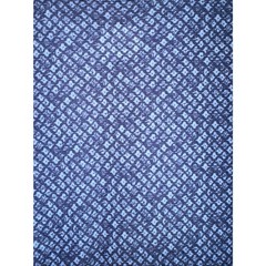 ROWM Mens Blue Pattern Lightweight Quarter 1/4 Zip Long Sleeve Pullover Shirt XL