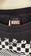 Mad Engine Marvel Comics The Punisher Skull Logo T-Shirt vintage And Collectible