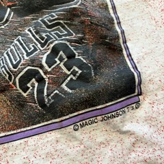 Vtg Chicago Bulls Shirt Mens Large White NBA Basketball Michael Jordan 90s