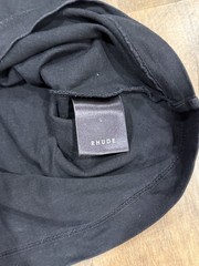 Rhude Moonlight Blue Logo Black Tee Size Large Men’s T-Shirt
