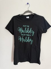 Bride Bachelorette “Pop The Bubbly” T-shirt
