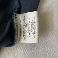ROBERT BARAKETT Montreal Men Tshirt SMALL Pima Cotton BLUE soft Feel Runs Big