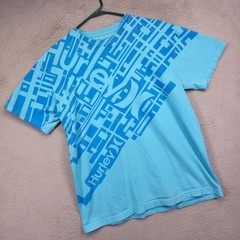 Y2K Hurley Shirt Lot of 2 Mens L Pink Blue Freedom of Choice Graphics Print Tee