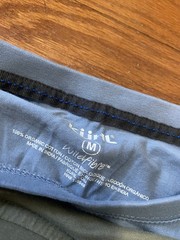 Lot of 2 Kuhl Wildfibre Organic Cotton CrewNeck T-Shirts Mens Sz M Gray Blue