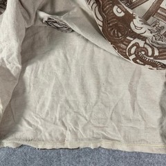 Vtg Narcotics Anonymous Yazbek Shirt Mens XL Tan Sober Mexico Mayan Sun Stone