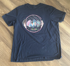 Meow Wolf Grapevine Texas Navy Graphic Tshirt Size XXL The Real Unreal