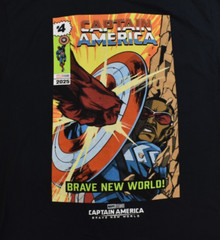Marvel Studios: Captain America A Brave New World Comic Graphic Shirt New XS-3XL