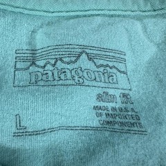 Patagonia Cardiff Surf Shirt Mens Large Blue Graphic Short Sleeve Slim Fit USA