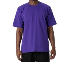 Pro Club Men’s Heavyweight Plain Cotton Short Sleeve Crew Neck T-Shirt Big Tall