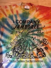 Online Ceramics Summer Tour 2022 Tie Dye RAINBOW T-Shirt Size large BRAND NEW