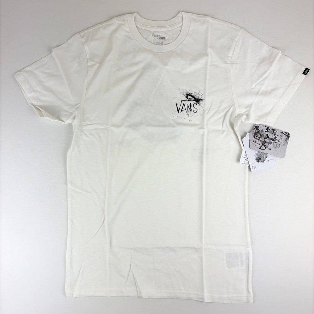 Vans Vault x Ralph Steadman Hedgehog T-shirt Mens M Organic Cotton WildAid