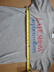 Official Authentic Late Show With Stephen Colbert T-Shirt Unisex Small Comfy Tee