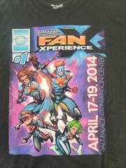 Salt Lake Comic Con Fan Xperience 2014 New Dead Sock Tee Shirt Size XLarge