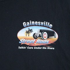 Gainesville Street Rods 38th Annual Car Show Graphic T-Shirt Men’s Small