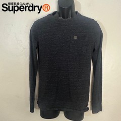 Superdry Long Sleeve T Shirt Small Gently worn 100% cotton textured thick fabric