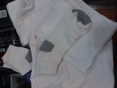 MENS CREW NECK PACKAGE TEE/TANK/SOCKS COTTON 6 PIECE SET