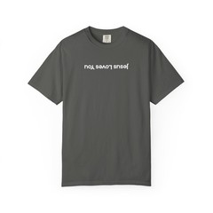 Jesus Loves You Shirt Upside Down Christian Shirt Graphic Jesus Shirt For Men