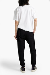 MEN’S HELMUT LANG NEW YORK WHITE PRINTED LOGO COTTON-JERSEY T-SHIRT NWT SIZE XL