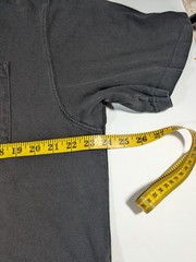 Carhartt K87 Shirt Mens Large Black Short Sleeve Pocket Loose Fit Tee Workwear