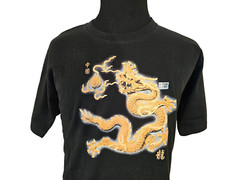 PANDAK BLACK DRAGON ADULT SHORT SLEEVE T SHIRT – SIZE XL