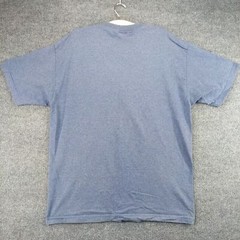 Alstyle Apparel Dixie Stampede Embroidered T-Shirt Mens XL Blue Polycotton