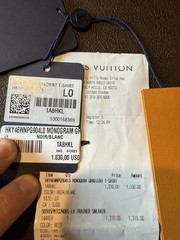 Louis Vuitton Monogram Gradient T-Shirt Black Men’s Size L With Receipt!