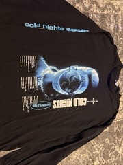 Shaka Wear Chase Atlantic Cold Nights Tour Long Sleeve T-Shirt Black Size XL