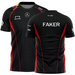 LCK T1 Uniform Jersey FAKER (Others as well) Uniform T-shirt Mens SKT TD1302