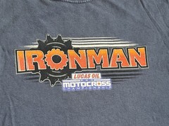 Motorcross T-Shirt Mens XL National Indiana Ironman Racing Motorcycle Champion
