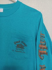 Vintage Capt.Jim’s Conch Hut St Augustine Fla.Shirt Sz Small Runs Smaller As-Is