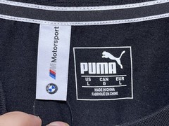 NWT Puma x BMW MMS Life Short Sleeve Graphic Tee | Black | Men’s L | M Series