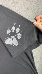 The Dogfather Shirt Mens 2XL Graphic Tee District Threads Funny Dog Paw Rescue