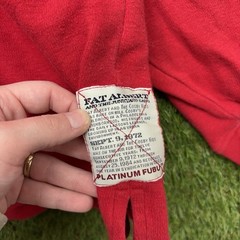 Vintage Fubu Fat Albert Shirt Mens Large Junkyard Gang Long Sleeve 90s Red y2k