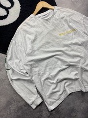 WU-TANG Hype Rare Big DragonLogo Streetwear White Longsleeve Unisex M Size