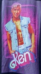 Barbie Movie KEN Ryan Gosling BLACK T-Shirt 2XL EUC Gildan Soft Style