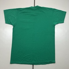 Vintage 90s Fruit of the Loom Selvedge Pocket T Shirt Men’s Size Large Green
