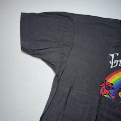 Grateful Dead T-Shirt Unisex 2XL 50-52 Dancing Bears Rainbow Graphic Tee Gray