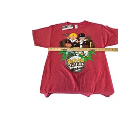 M&O Gold Backyard Sports Pittsburgh Pirates Tee Mens Small Red NEW Graphic Shirt