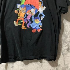 Fat Albert and the Cosby Kids Graphic T-Shirt Mens Black Short Sleeve Retro XXL