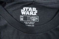 STAR WARS FIFTH SUN BLACK MEDIUM MOST IMPRESSIVE DARTH VADER MOVIE TSHIRT MENS