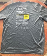Craft (Swedish Brand) )Universal HealthWear T-Shirt Men’s XL Gray Multi-Sport