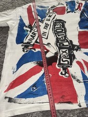 rare Sex Pistols Anarchy in the UK Vintage 90s 00s reversible t-shirt men’s L