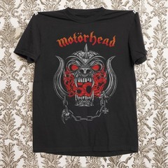 MOTORHEAD – 50TH WARPIG FLAMES Unisex Black Cotton T-shirt S-5XL