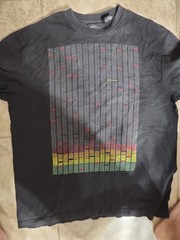 Sean John Shirt Mens XL Black Graphic Urban Hip Hop Tee Cotton