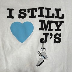 Jordan Jumpman Air Jordan Graphic Tee Crew Neck White 2XL MPN 487295