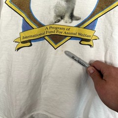 Vintage Pet Rescue Shirt 90s Dogs & Cats Rescue Shirt Size small