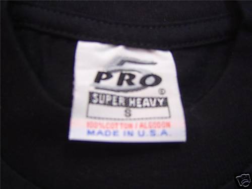 2 NEW PRO 5 PRO5 LONG SLEEVE T-SHIRT SUPER HEAVY BLACK PLAIN BLANK S-7XL 2PC