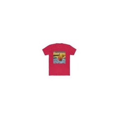 Happy Hour on Sifnos (Greece)- — Men’s Fitted Cotton Crew Tee