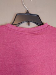 NWT MV Sport Green Recycleed Short Sleeve T Shirt Red Large Organic Cotton Blend